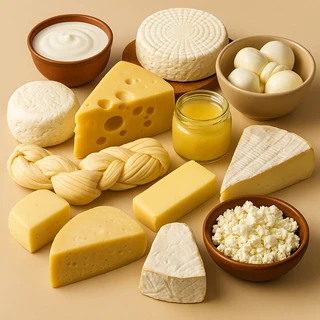Сири та молочні делікатеси