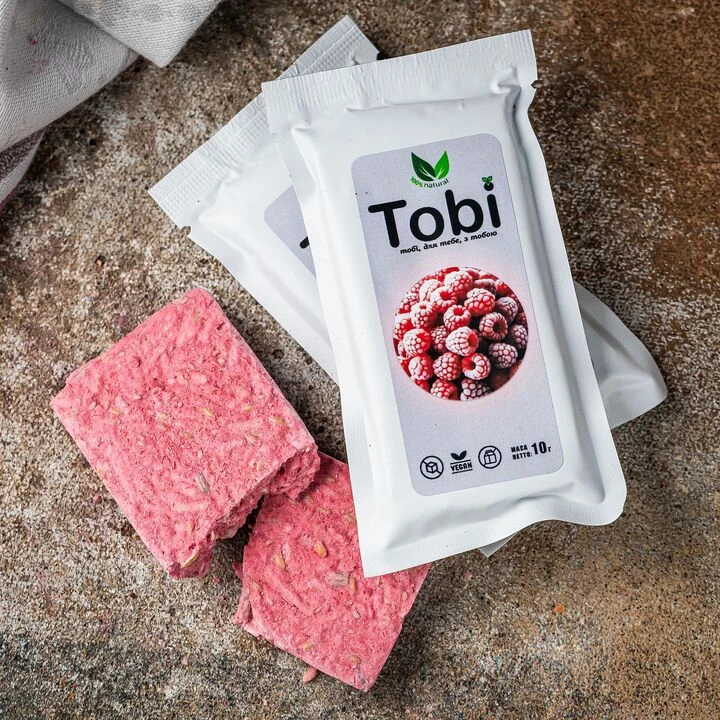 Батончик Tobi з малиною 10г - 100shop - 1