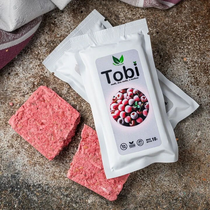 Батончик Tobi з вишнею та м’ятою 10г - 100shop - 1