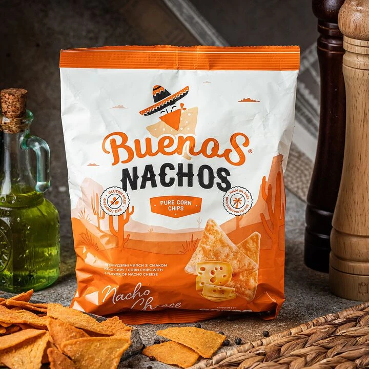 Чипси кукурудзяні Buenos Nachos зі смаком сиру 90г - 100shop - 1
