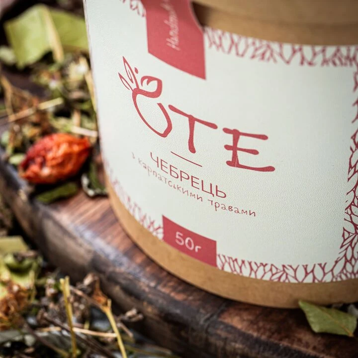 Чай ОТЕ чебрець з карпатськими травами 50г - 100shop - 2