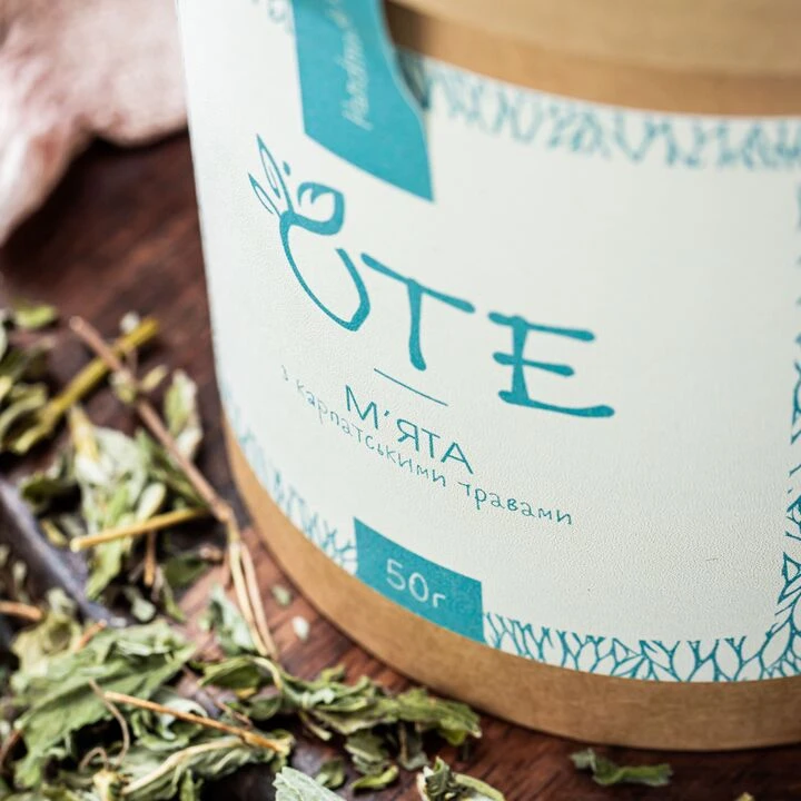 Чай ОТЕ м'ята карпатські трави 50г - 100shop - 2