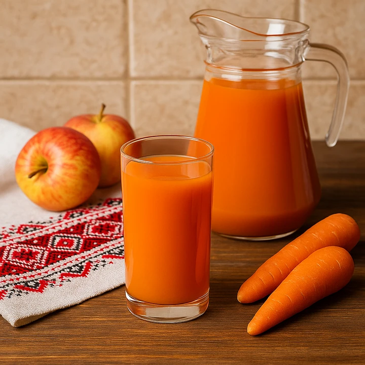 Сік яблучно морквяний &quot;Радішка&quot; 1л - 100shop - 3