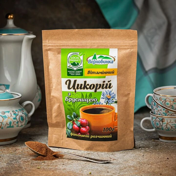 Цикорій з брусницею 100г - 100shop - 1