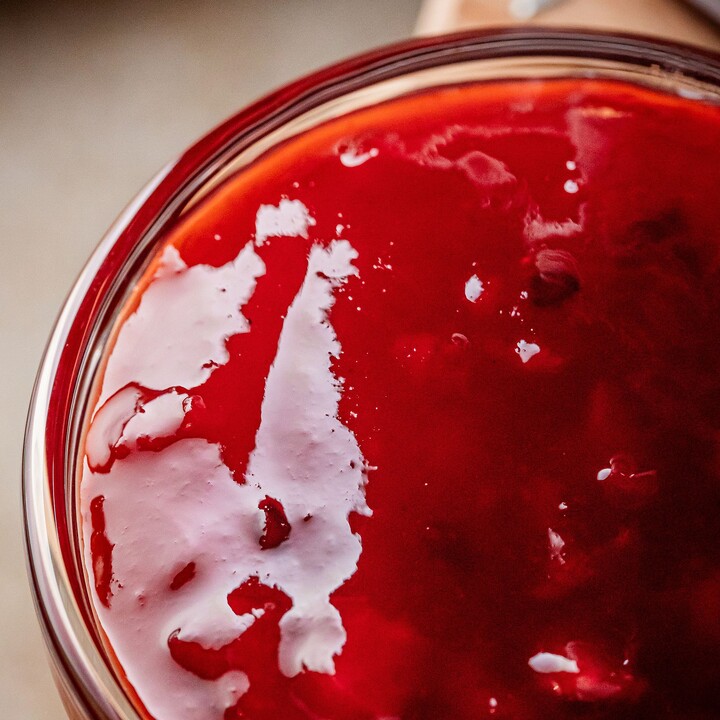 Джем Yagodar червона смородина зелена груша джем без цукру 210г - 100shop - 3