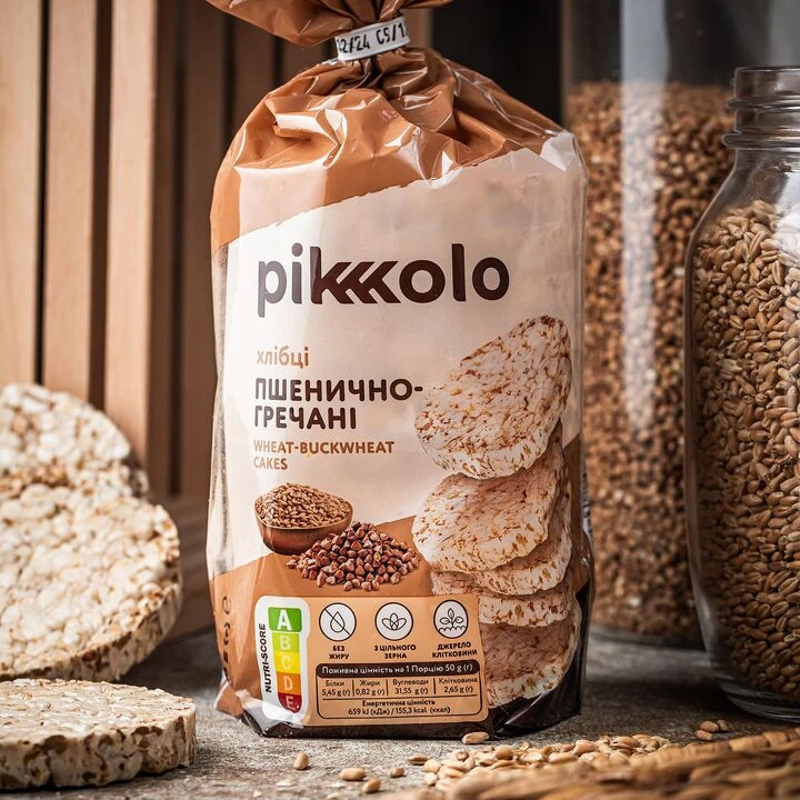 Хлібці пшенично гречані &quot;Pikolo&quot; 100г - 100shop - 2