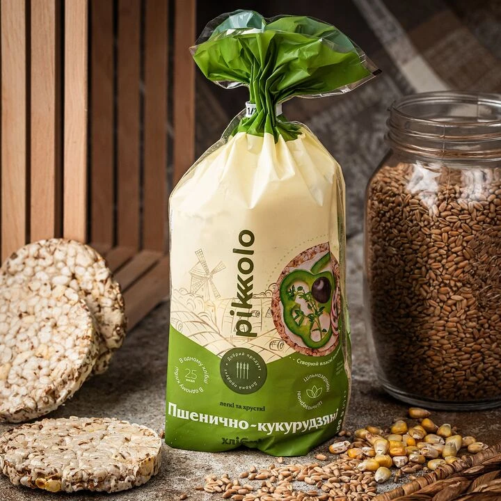 Хлібці Pikolo пшенично кукурудзяні 100г - 100shop - 1