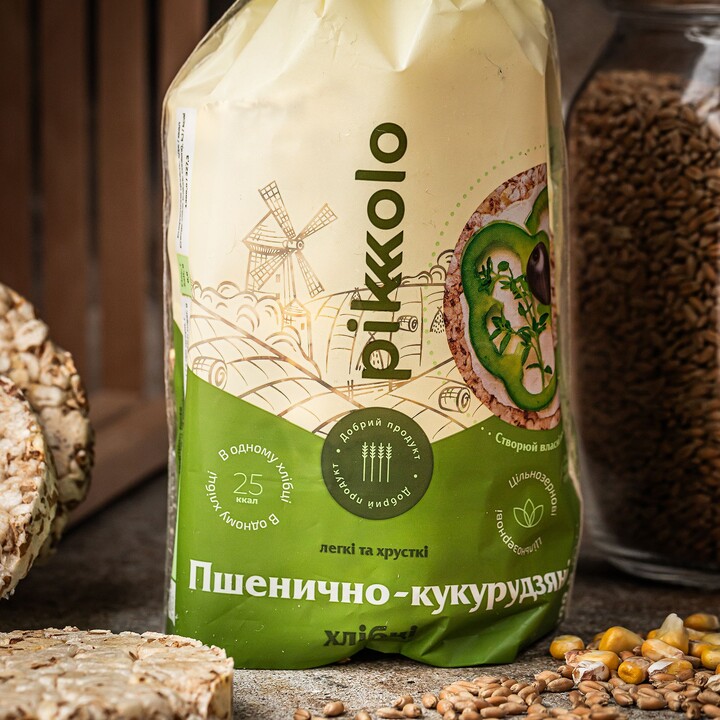 Хлібці пшенично кукурудзяні &quot;Pikolo&quot; 100г - 100shop - 3