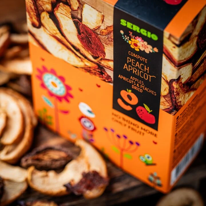 Компот Sergio абрикосовий 150г - 100shop - 2