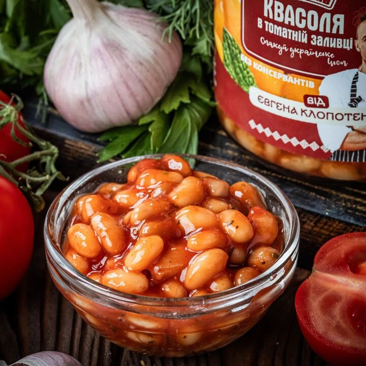 Квасоля 100 років в томатній заливці 480г - 100shop - 3