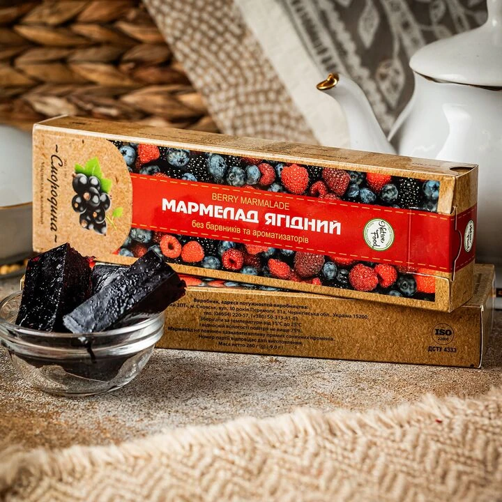 Мармелад ягідний Native food смородина 260г - 100shop - 1