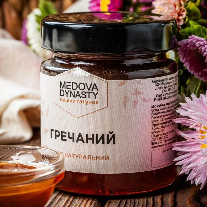 Мед Medova dynasty Гречаний 250г - 100shop - 3