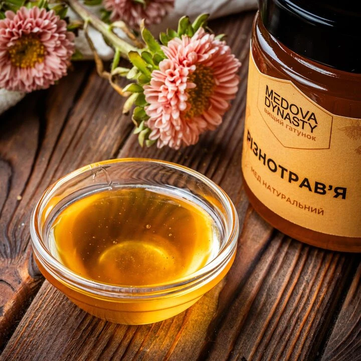 Мед Medova dynasty Різнотравʼя 250г - 100shop - 3