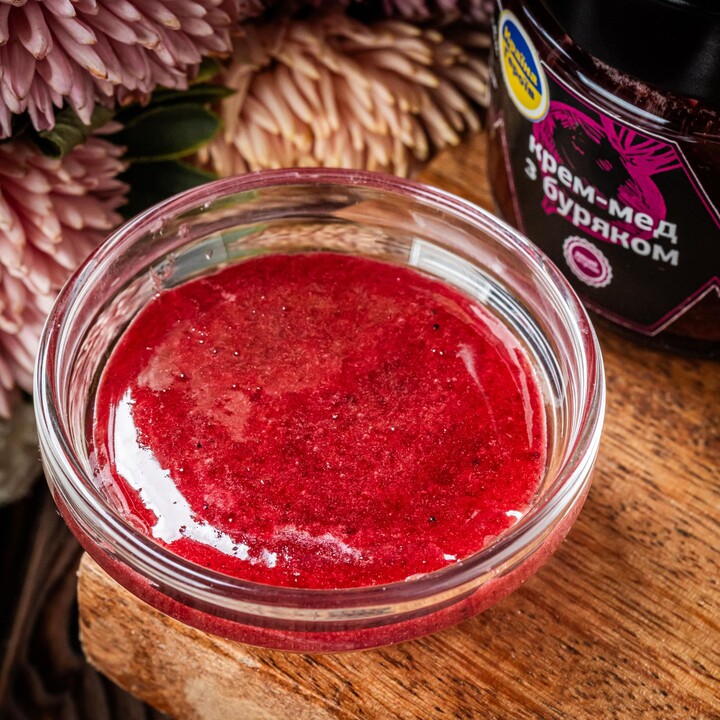 Мед Медова Спадщина крем-мед буряк 120г - 100shop - 3