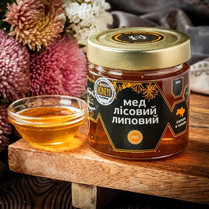 Мед Медова Спадщина лісовий Липовий 300г - 100shop - 1