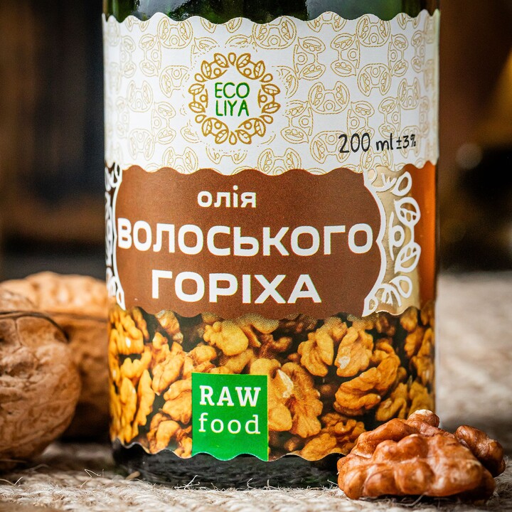Олія з волоського горіху Еколія 200мл - 100shop - 4