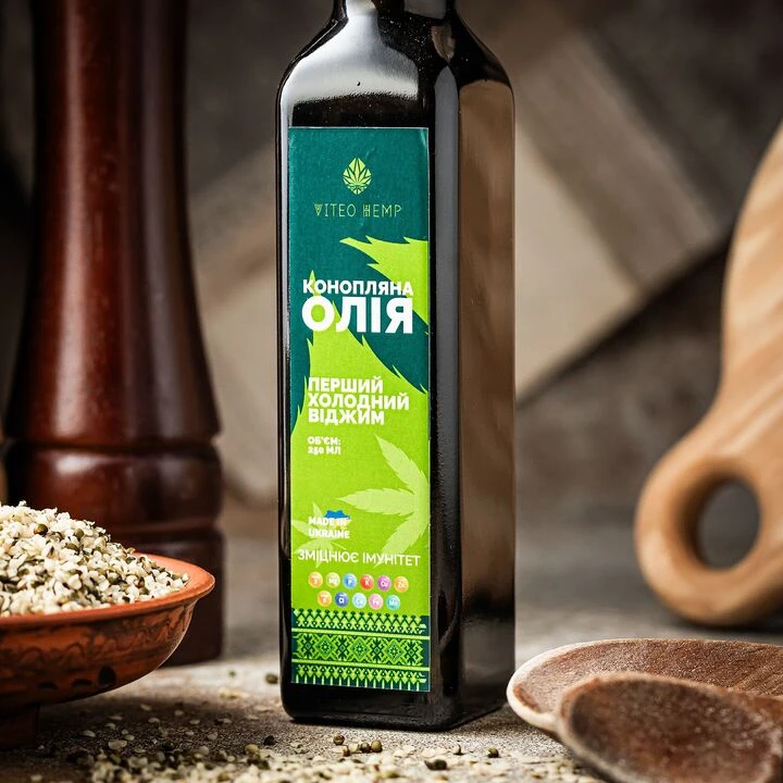 Олія Конопляна ViteoHemp 250 мл - 100shop - 1