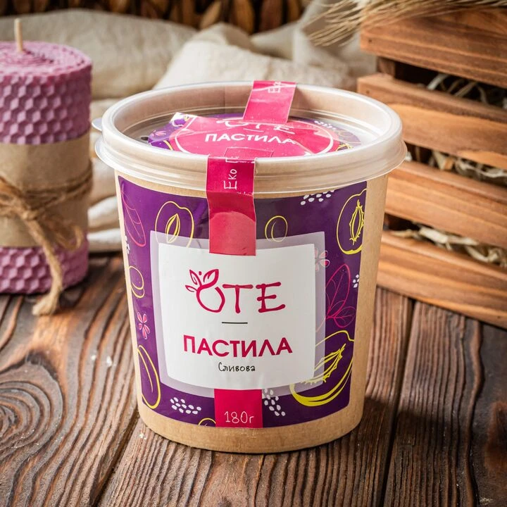 Пастила ОТЕ великий бокс слива 180г - 100shop - 1