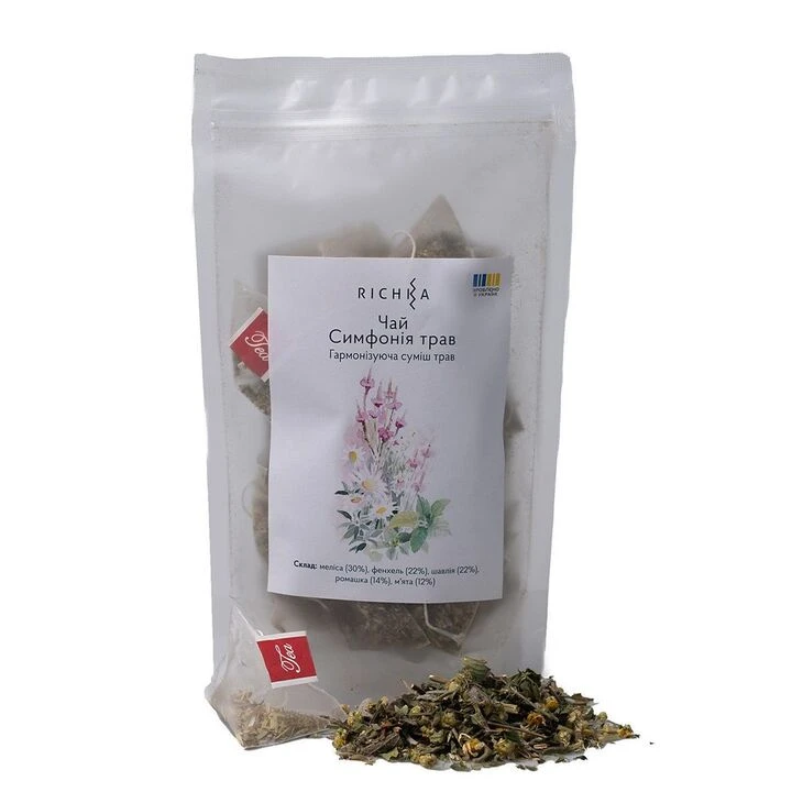 Чай Симфонія Трав - пірамідки &quot;Richka&quot; 25шт