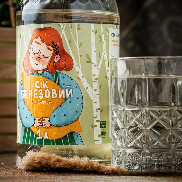 Сік Пригощайся березовий з лимоном 1л - 100shop - 4