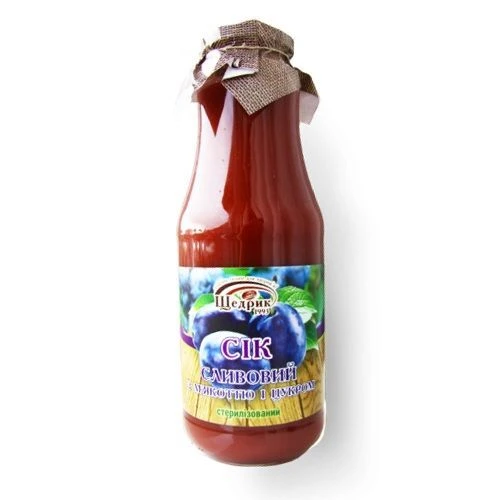 Сік Щедрик сливовий 1л