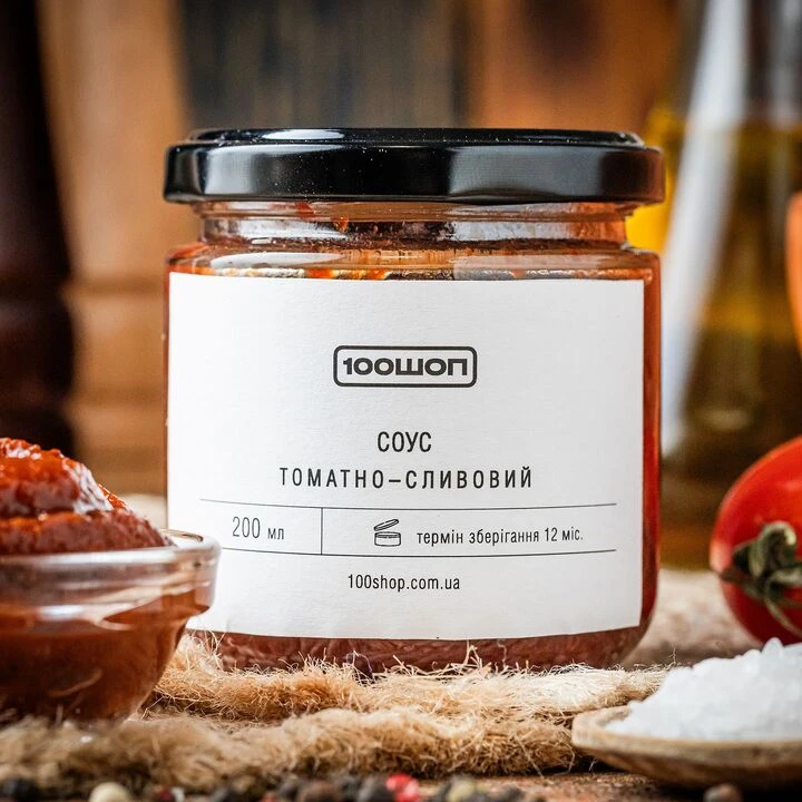 Сливово томатний соус 200мл - 100shop - 2