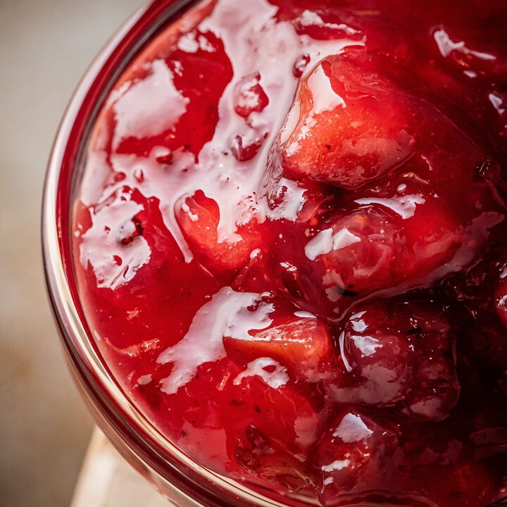 Джем Yagodar смородина червона печене яблуко без цукру 210г - 100shop - 3