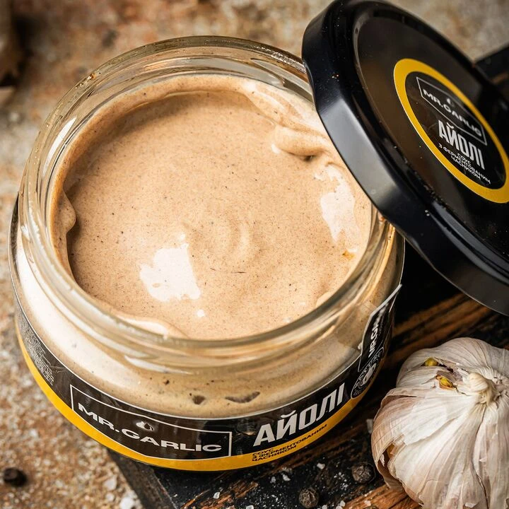 Соус Айолі з чорним часником Mr.Garlic 250г - 100shop - 4