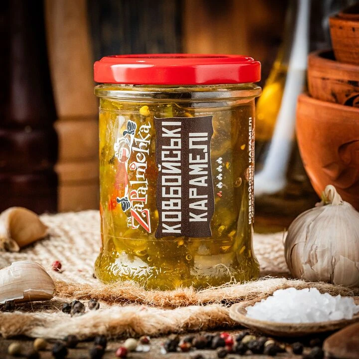 Соус Ковбойські Карамелі &quot;Запальничка&quot; 212мл - 100shop - 2