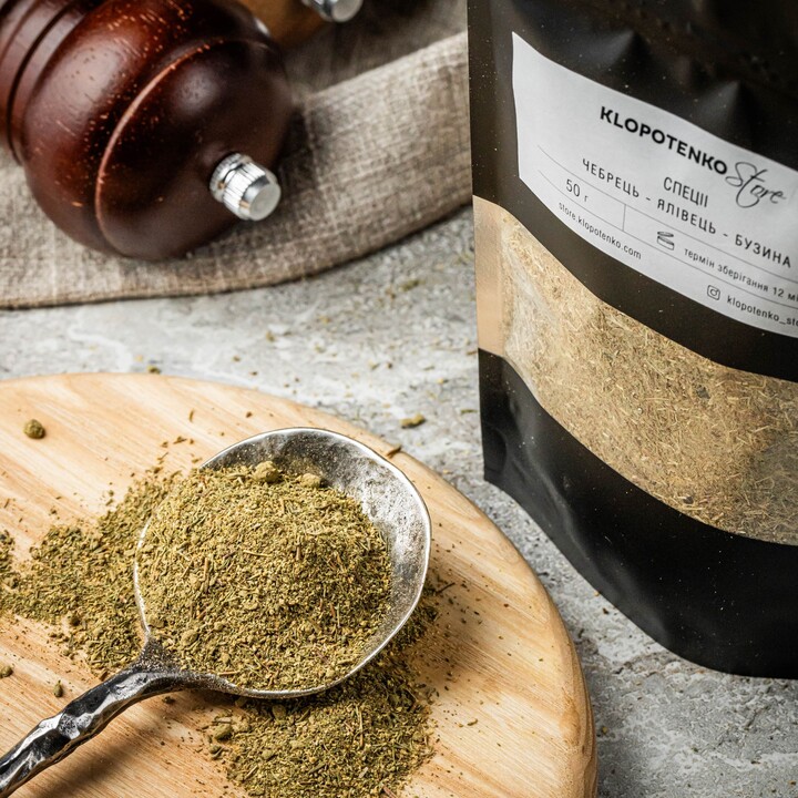 Спеції чебрець ялівець бузина 50г - 100shop - 2