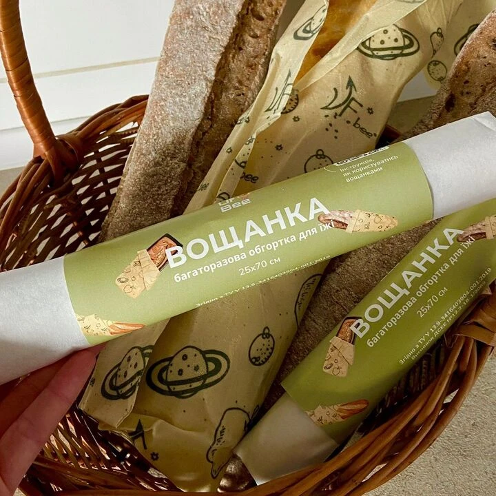 Вощанка UfBee для багета 25х70 см (рулоном) 1шт - 100shop - 1