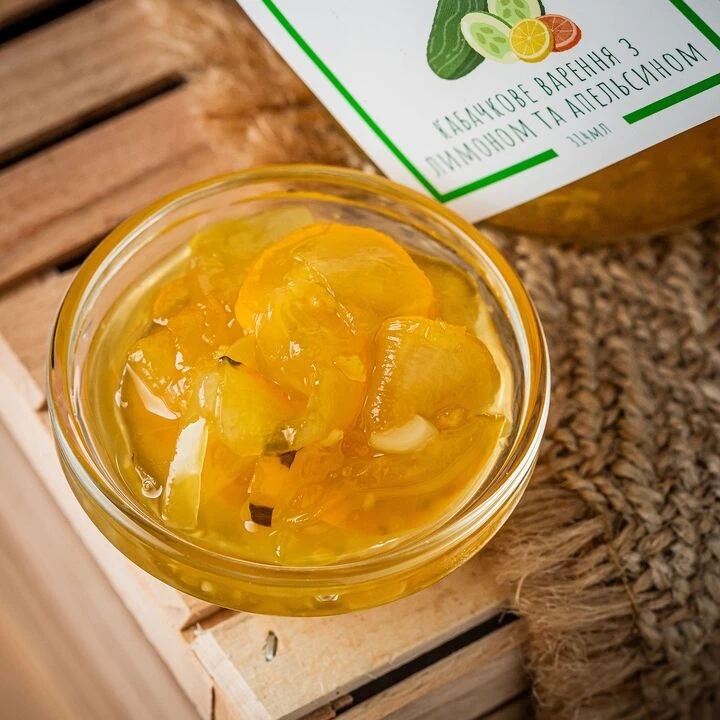 Варення кабачкове Полісянка 314мл - 100shop - 3