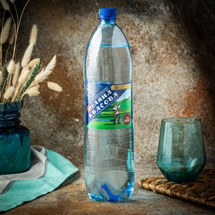 Вода мінеральна Поляна Квасова сильногазована 1500мл - 100shop - 1